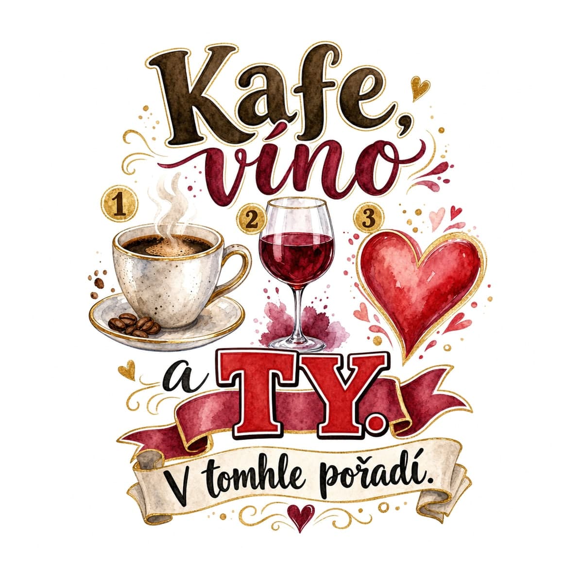 Hrnek – Kafe, víno a ty – v tomhle pořadí 2