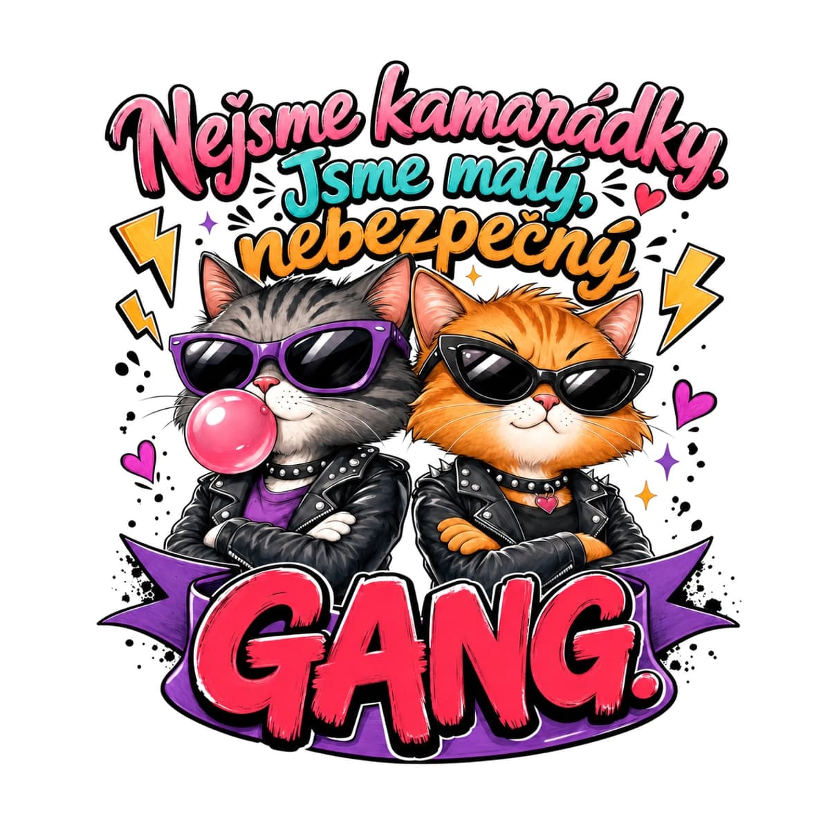 Hrnek pro kamarádku – Jsme malý, nebezpečný gang 2