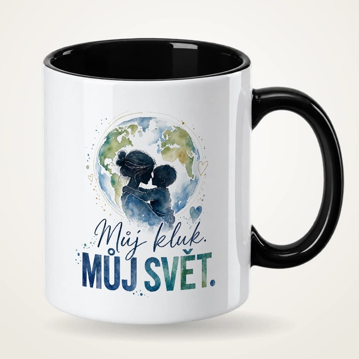 Hrnek s černým uchem – Můj kluk, můj svět