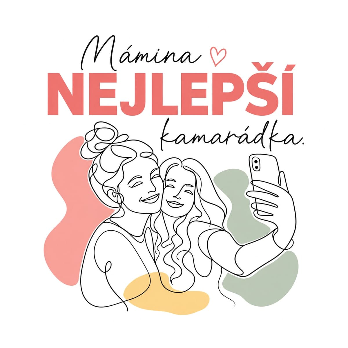 Hrnek s červeným uchem – Mámina nejlepší kamarádka 2