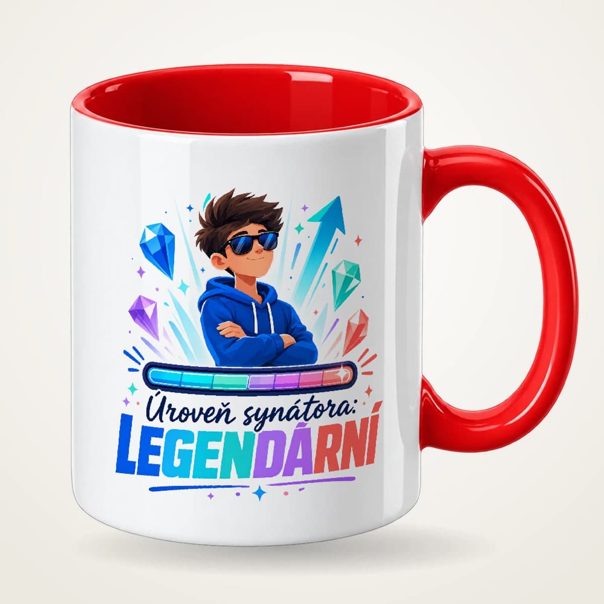Hrnek s červeným uchem – Úroveň synátora: legendární
