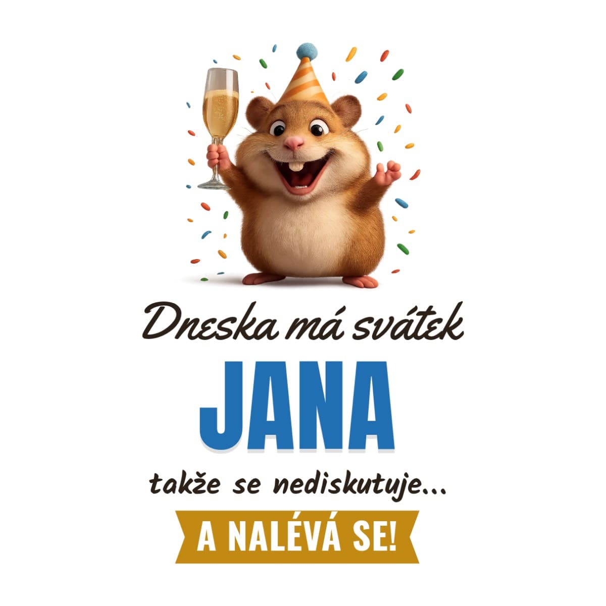 Hrnek se jménem – Dneska má svátek 2