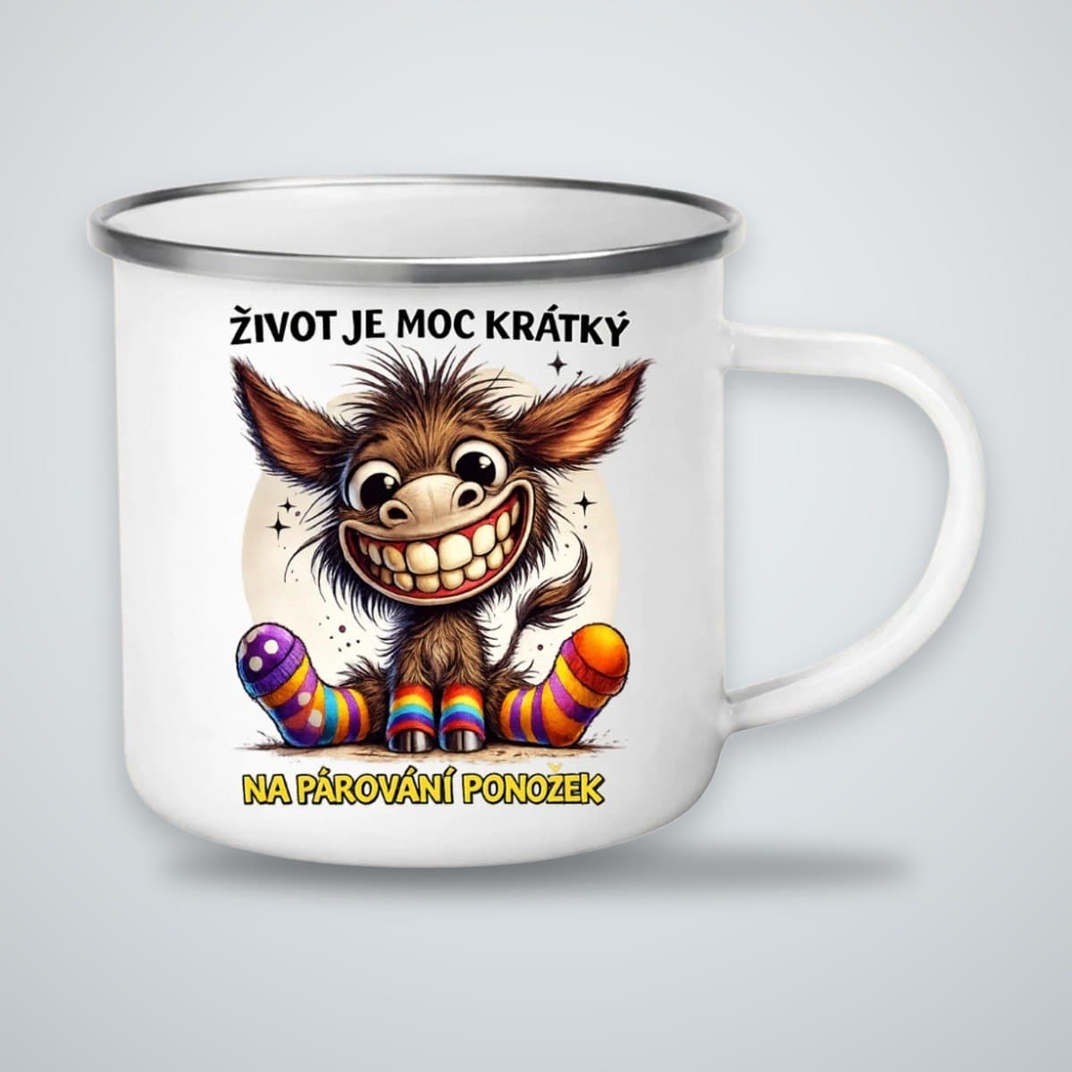 Plecháček Život je moc krátký na párování ponožek