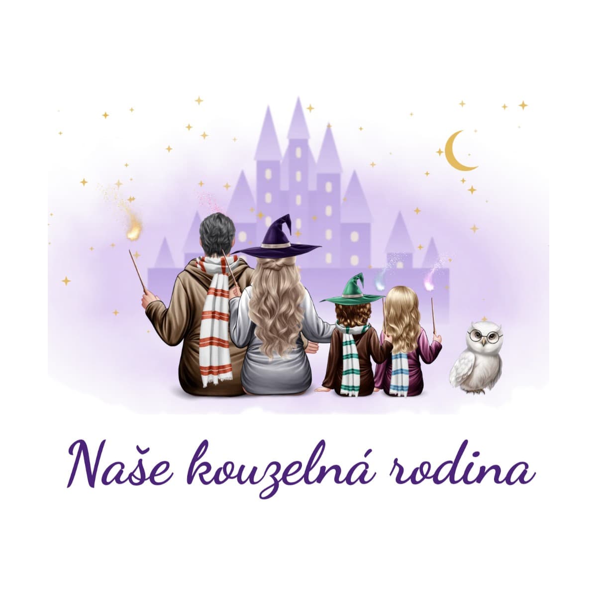 Plecháček Kouzelná rodina – vaše rodina jako kouzelníci 3