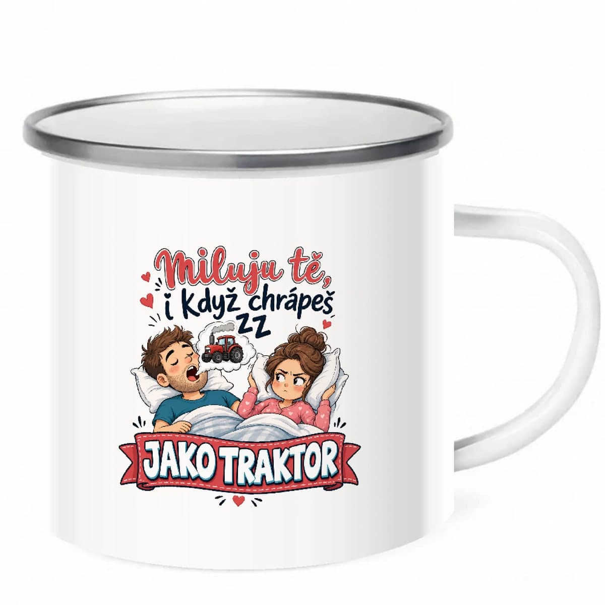 Plecháček – Miluju tě, i když chrápeš jako traktor