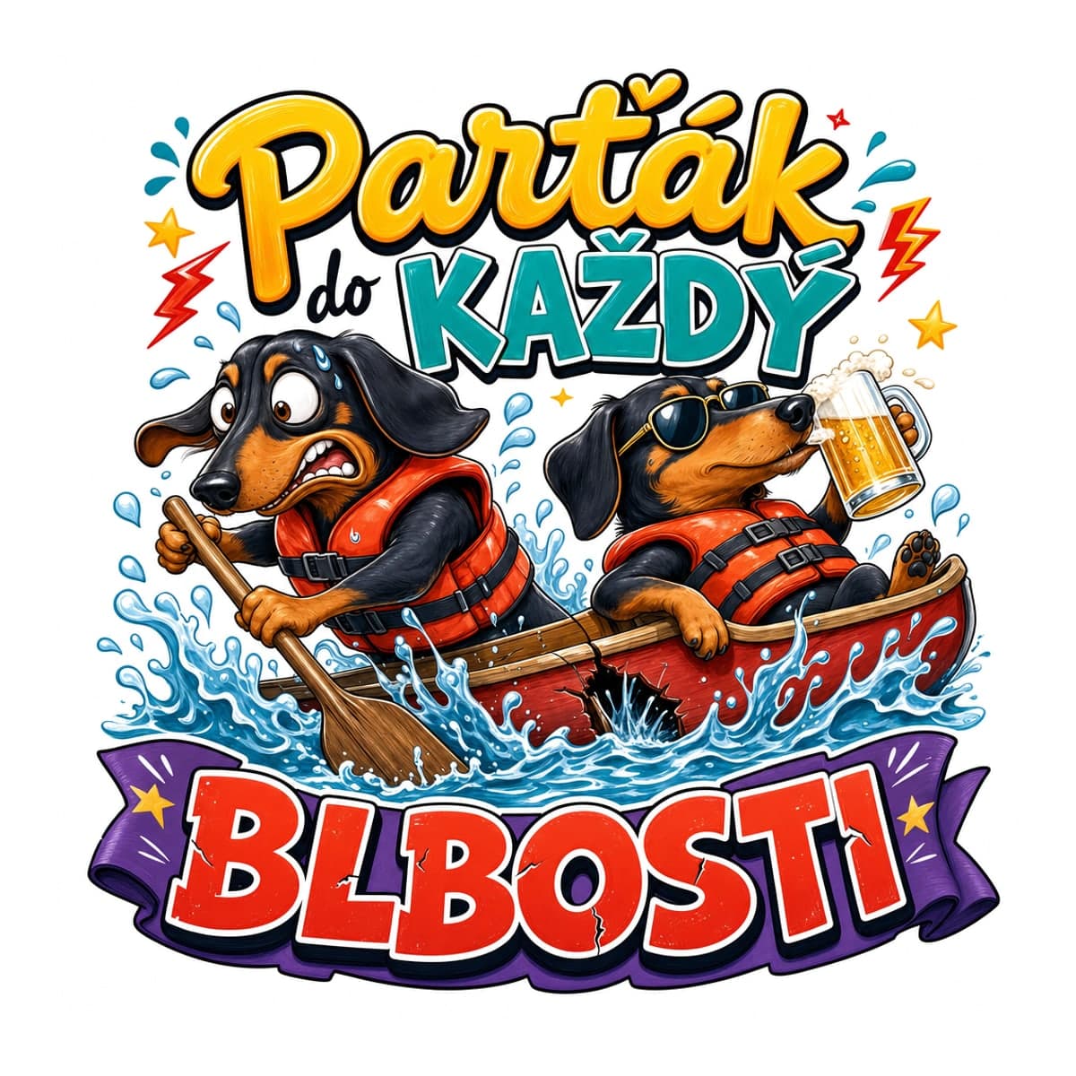 Plecháček pro kamaráda – Parťák do každý blbosti 2