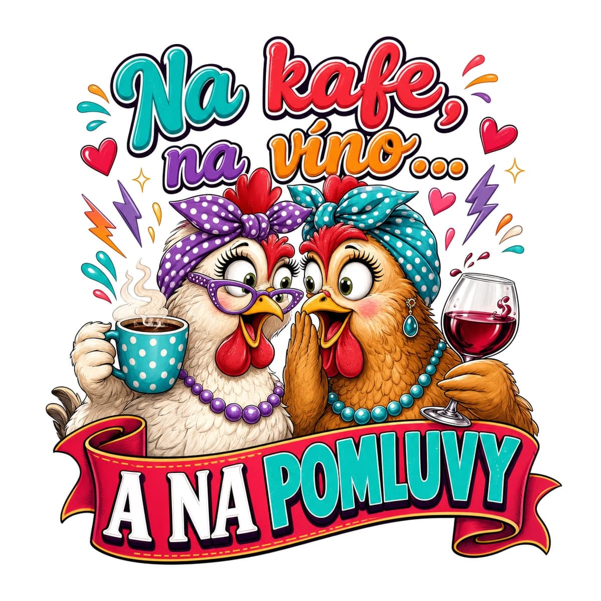 Plecháček pro kamarádku – Na kafe, na víno a na pomluvy 2