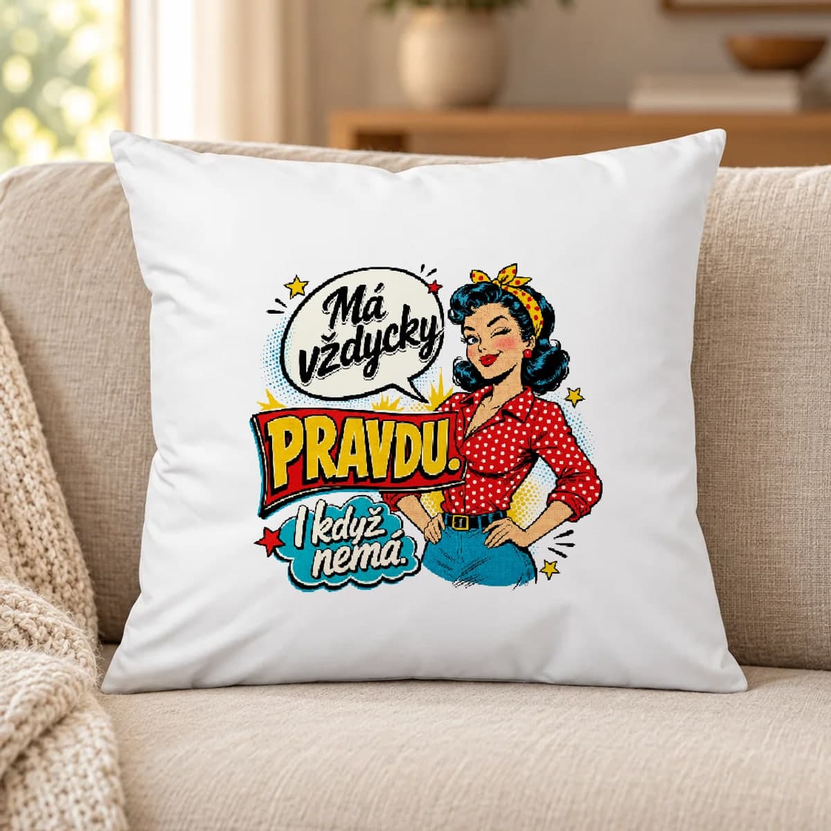 Polštář – Má vždycky pravdu, i když nemá