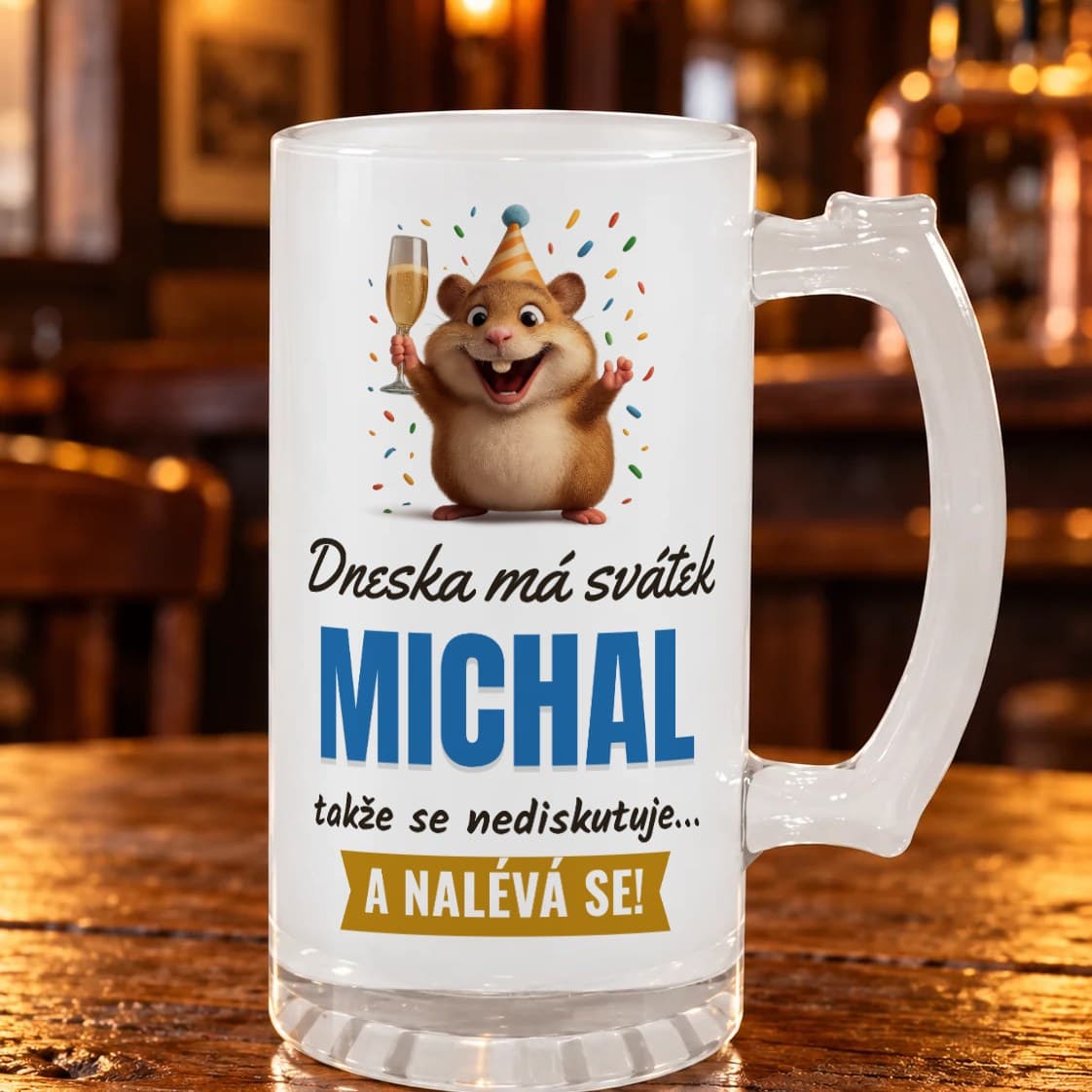 Půllitr se jménem – Dneska má svátek 2