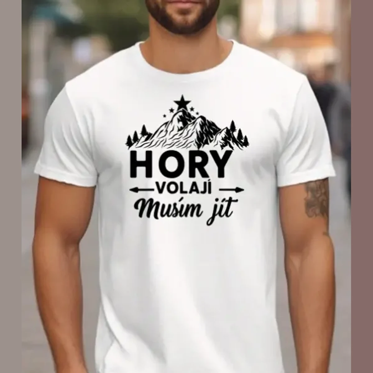 Tričko – Hory volají, musím jít