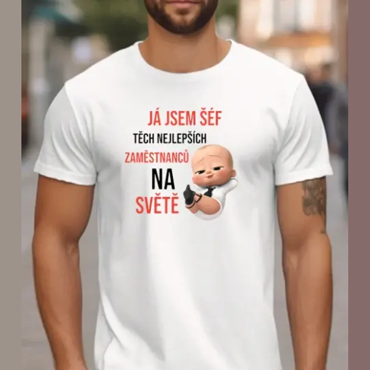 Tričko – Já jsem šéf těch nejlepších zaměstnanců na světě