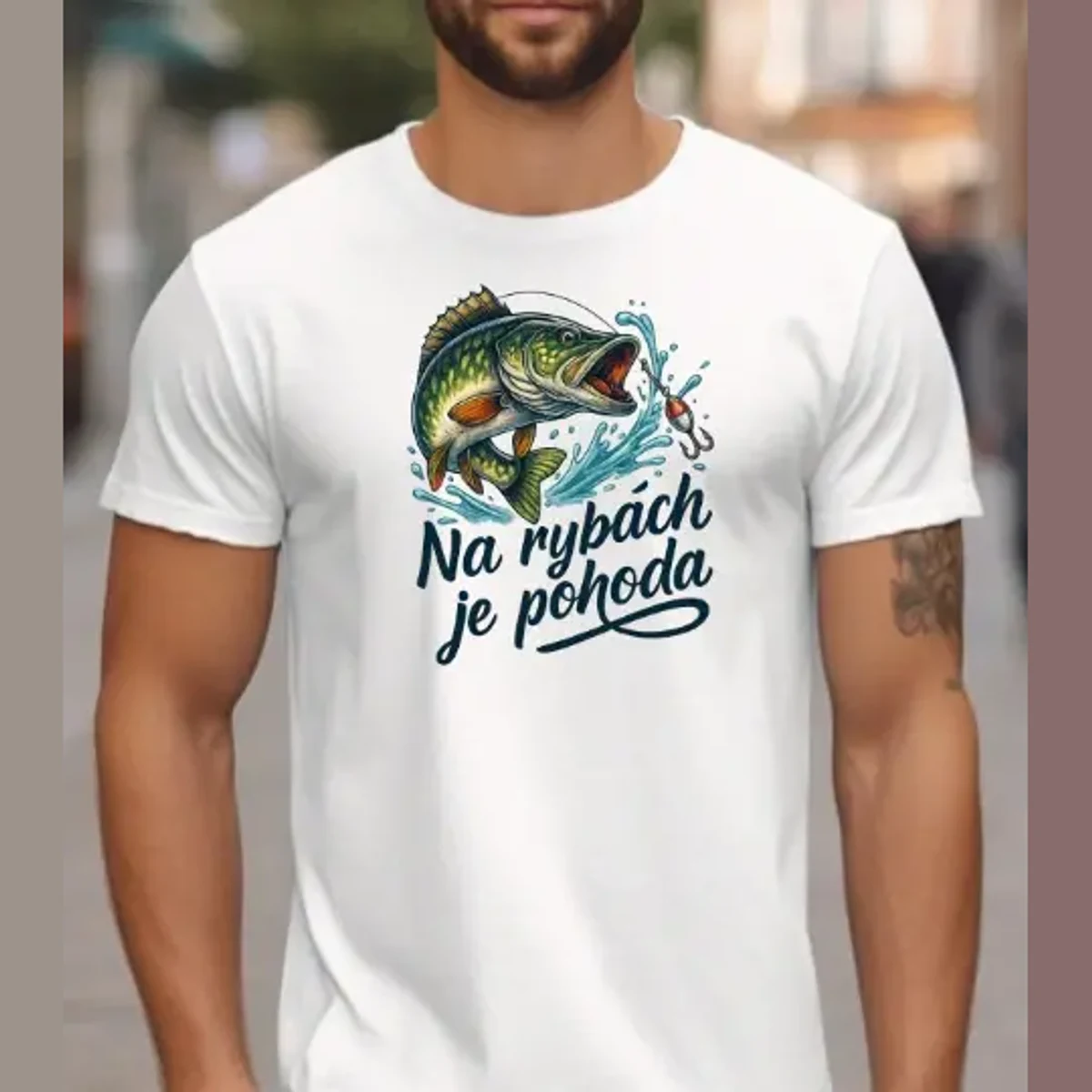 Tričko – Na rybách je pohoda