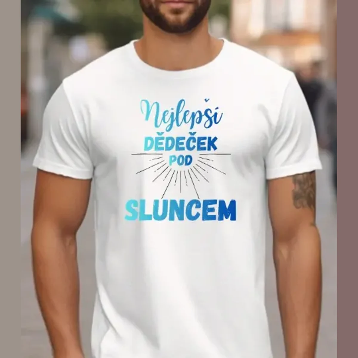 Tričko – Nejlepší dědeček pod sluncem