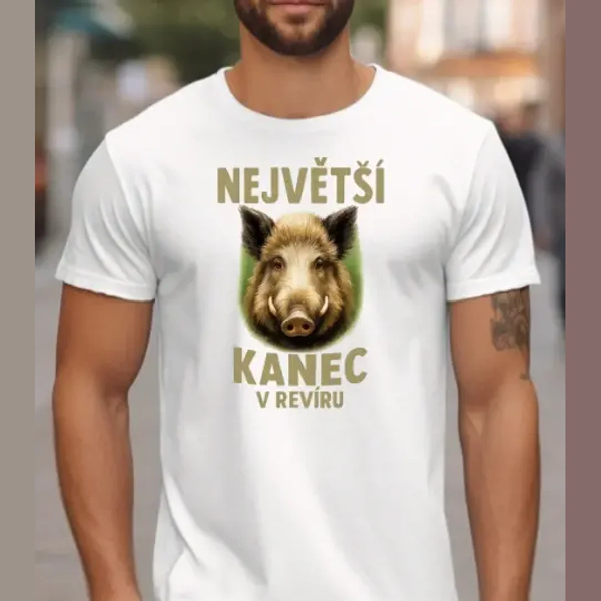 Tričko – Největší kanec v revíru