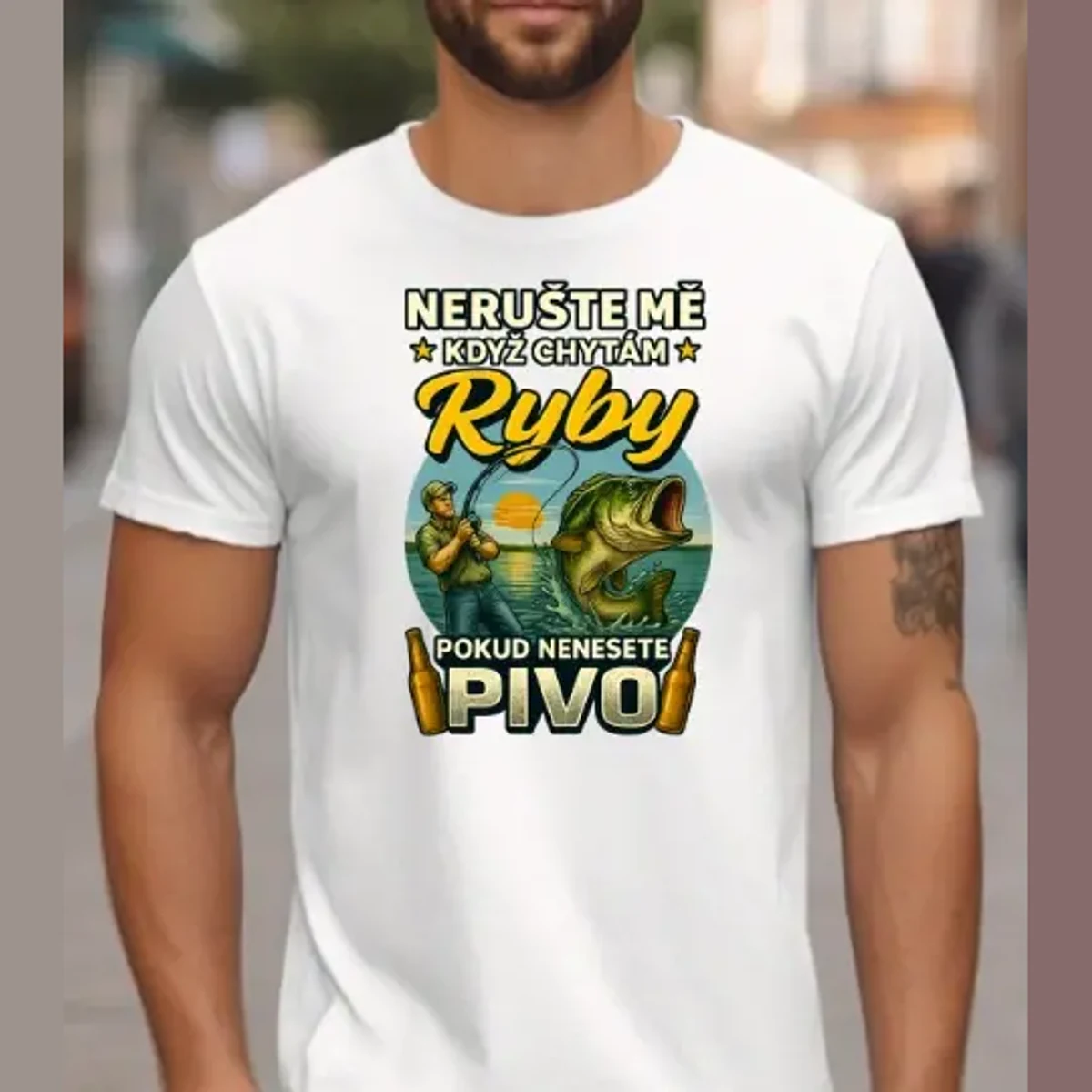 Tričko – Nerušte mě, když chytám ryby