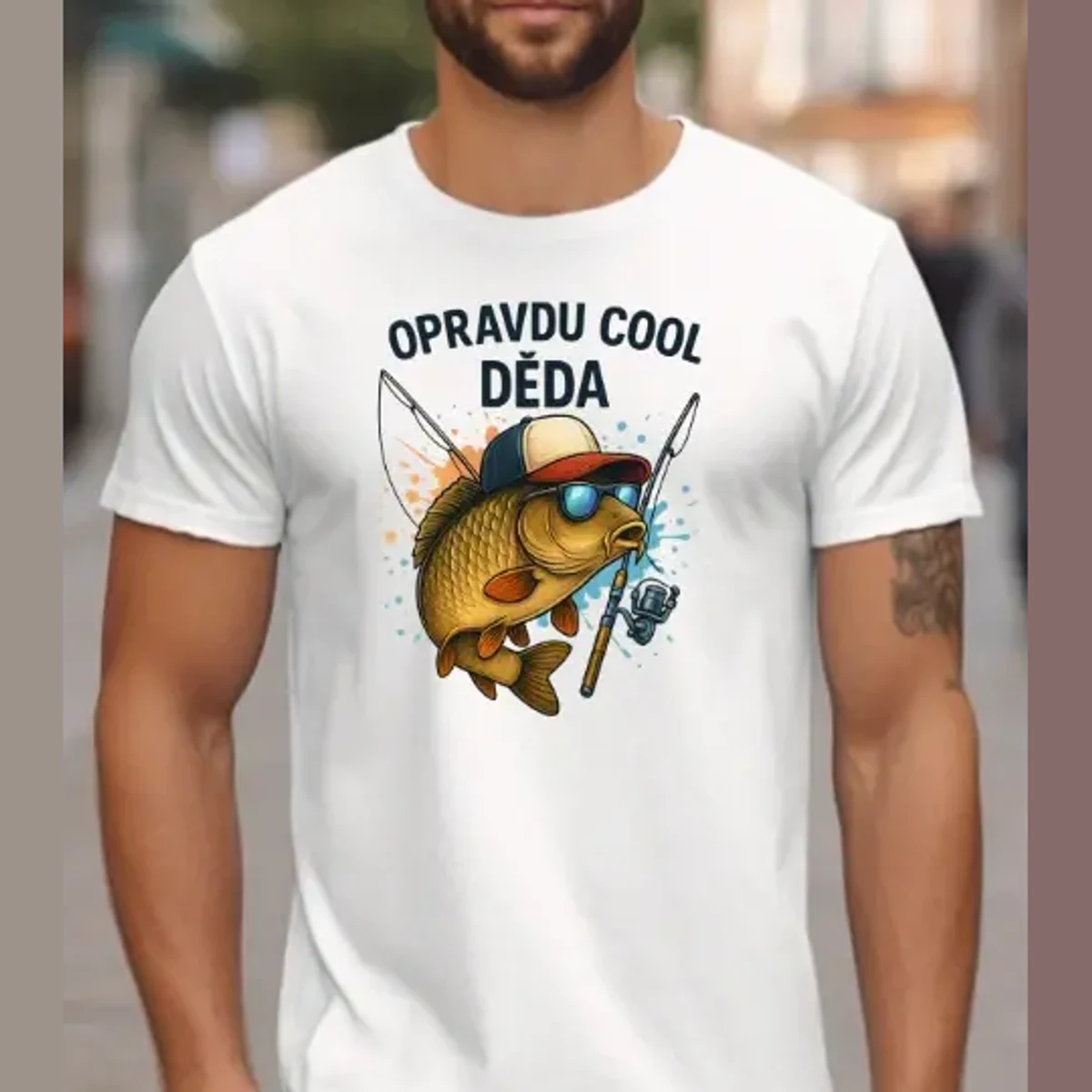 Tričko – Opravdu cool děda rybář