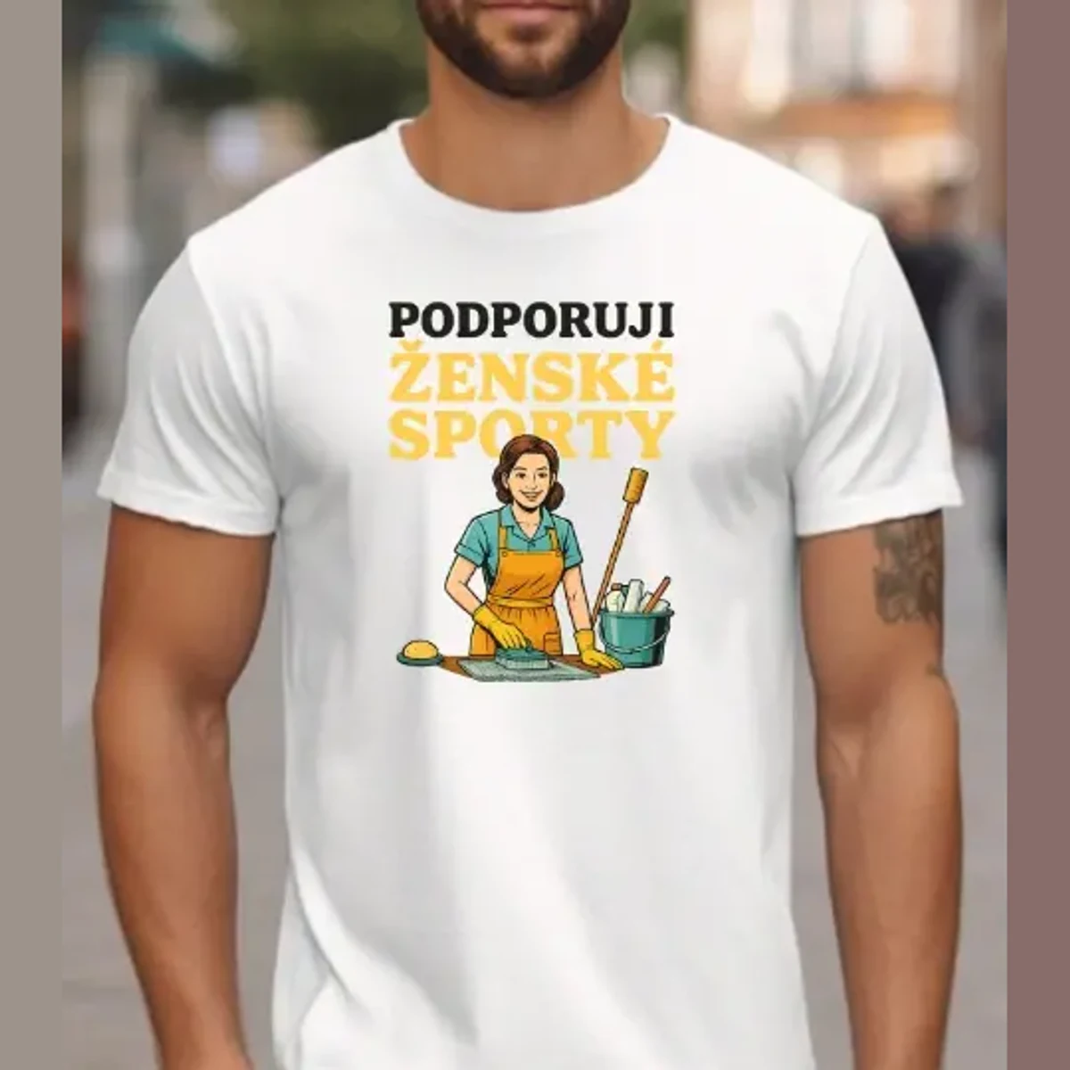 Tričko – Podporuji ženské sporty