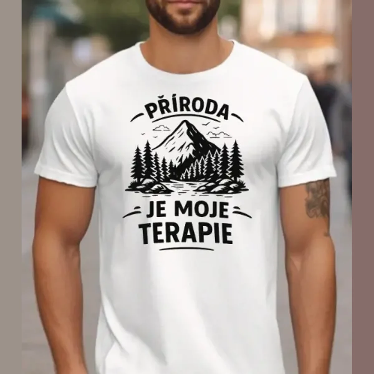 Tričko – Příroda je moje terapie