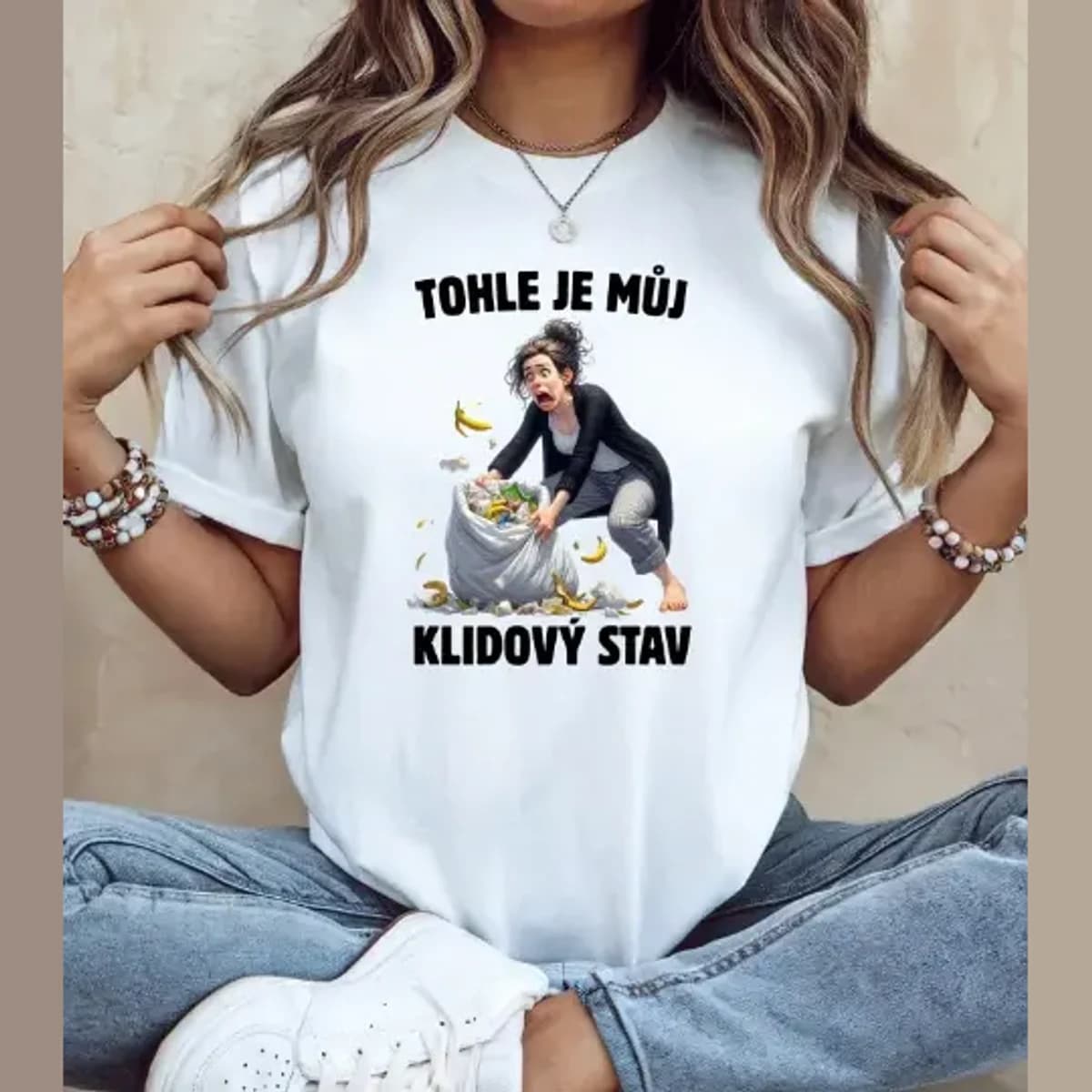 Tohle je můj klidový stav – dámské tričko