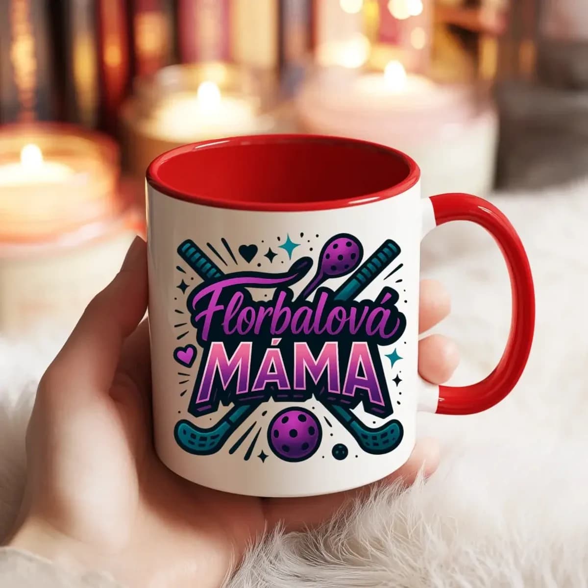 Hrnek Florbalová máma