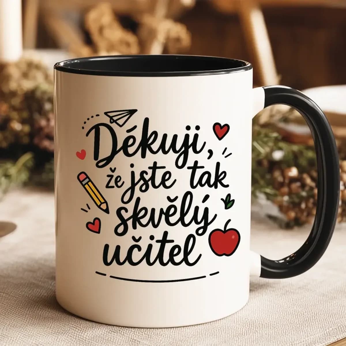 Hrnek Děkuji, že jste tak skvělý učitel