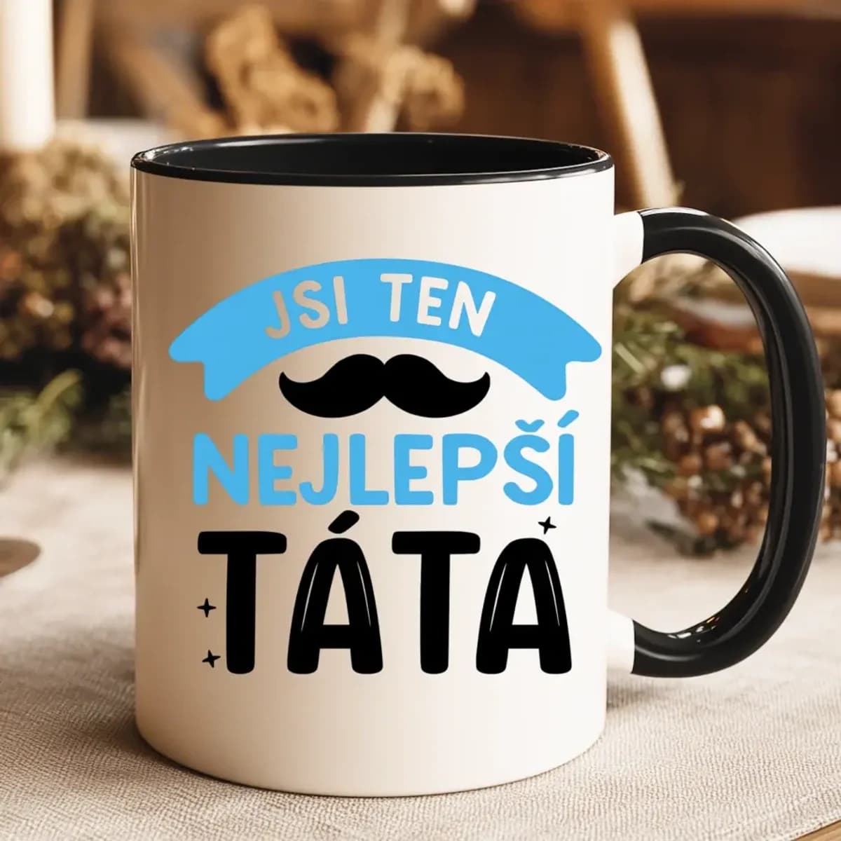 Hrnek pro nejlepšího tátu široko daleko