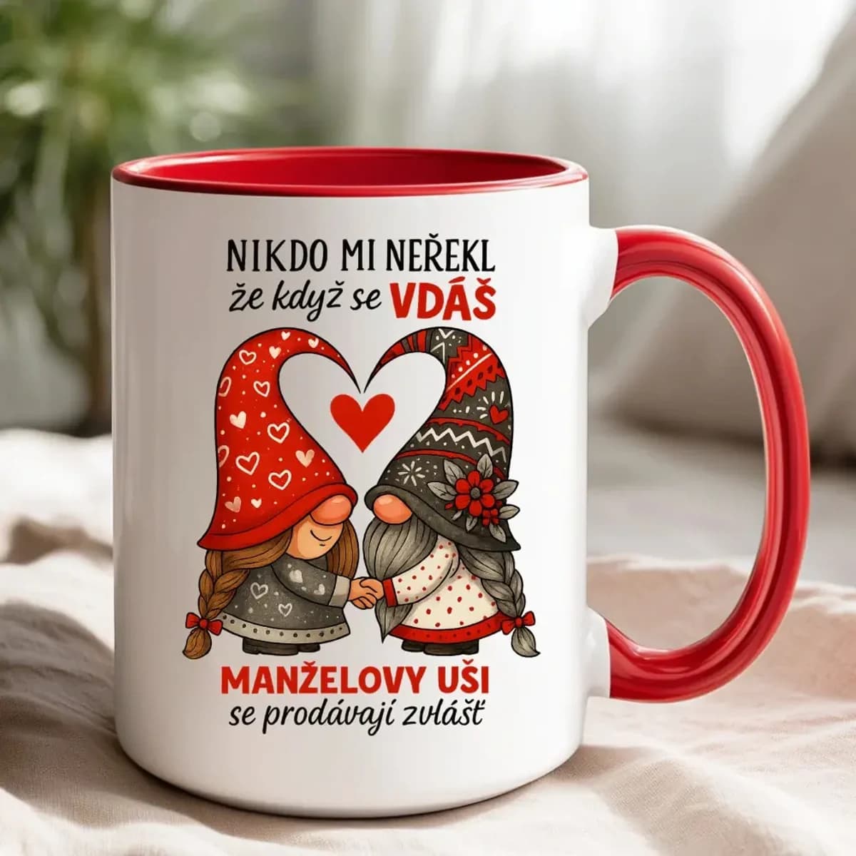 Hrnek – Manželovy uši se prodávají zvlášť