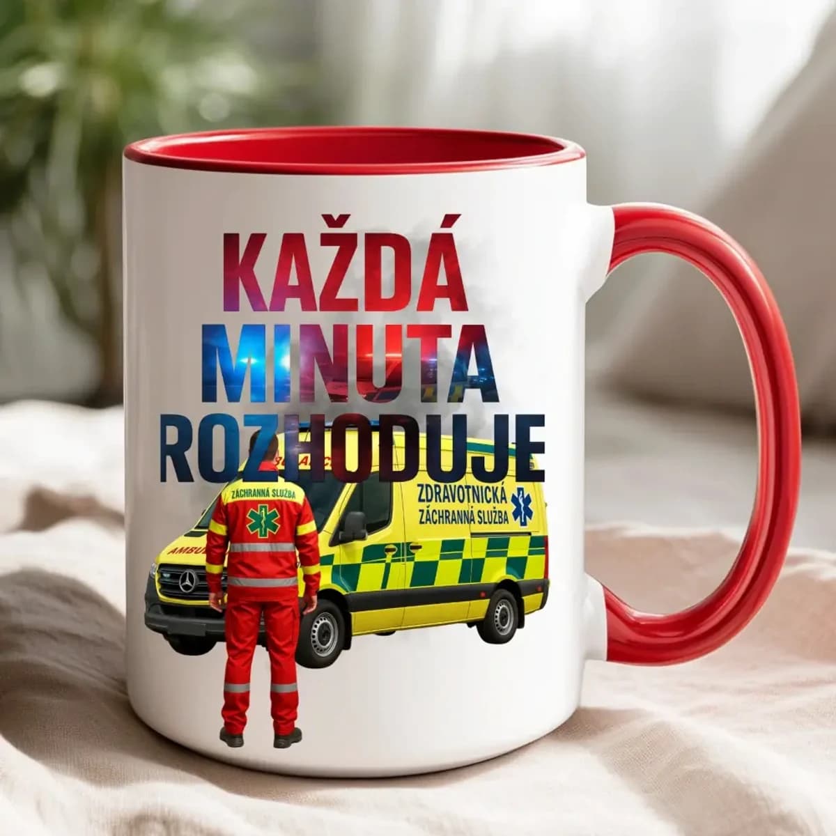 Hrnek „Každá minuta rozhoduje“ – Záchranáři