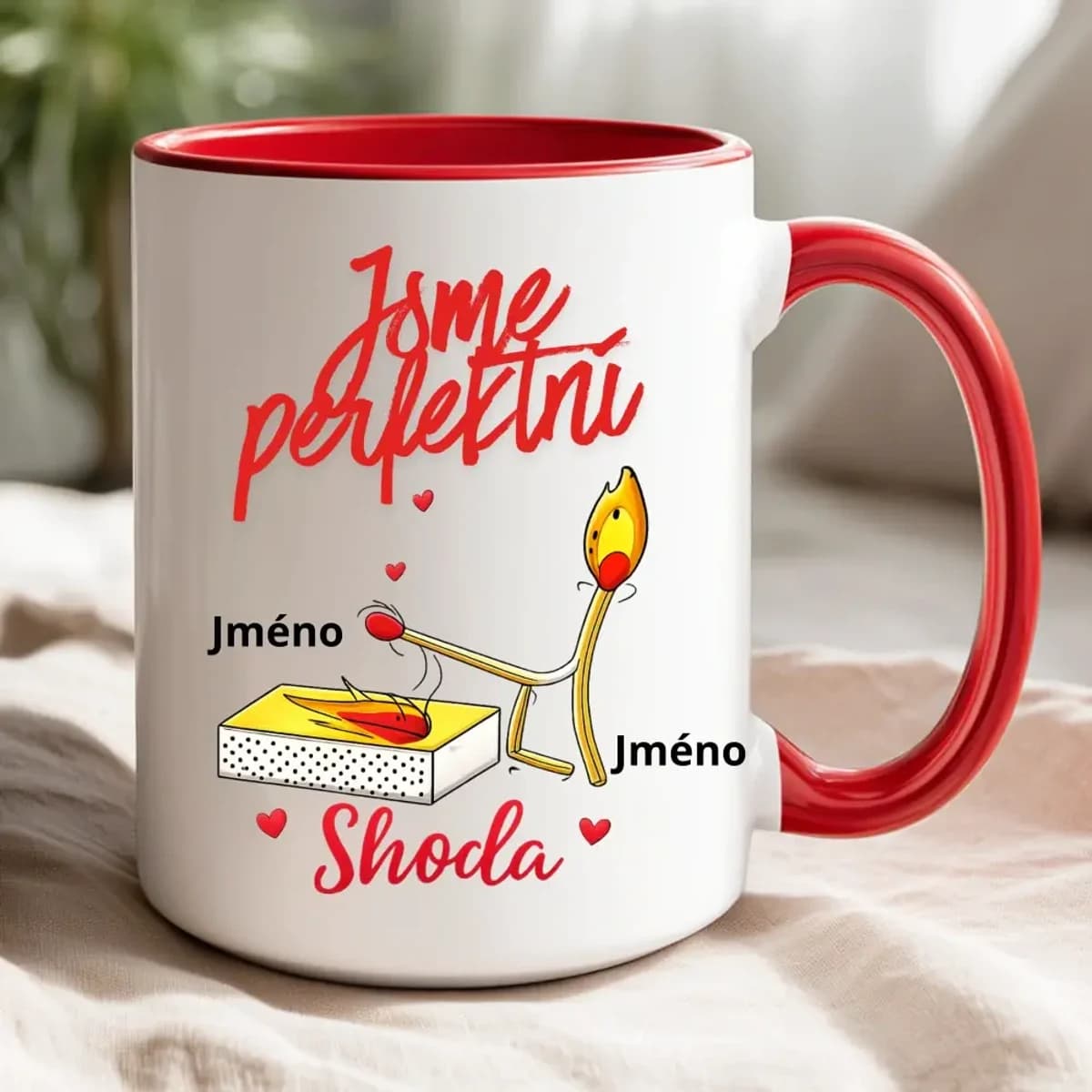 Personalizovaný hrnek – Jsme perfektní shoda