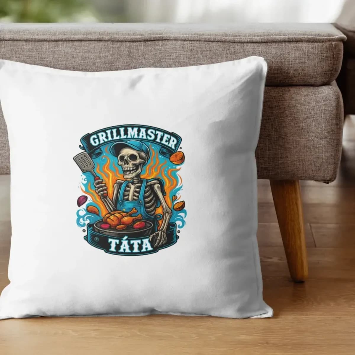 Dekorační polštář Grillmaster táta