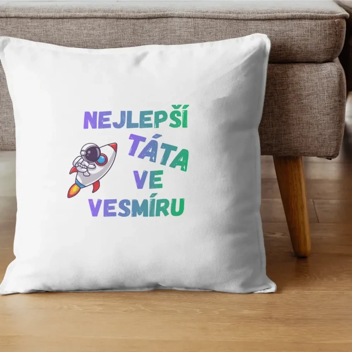 Polštář Nejlepší táta ve vesmíru