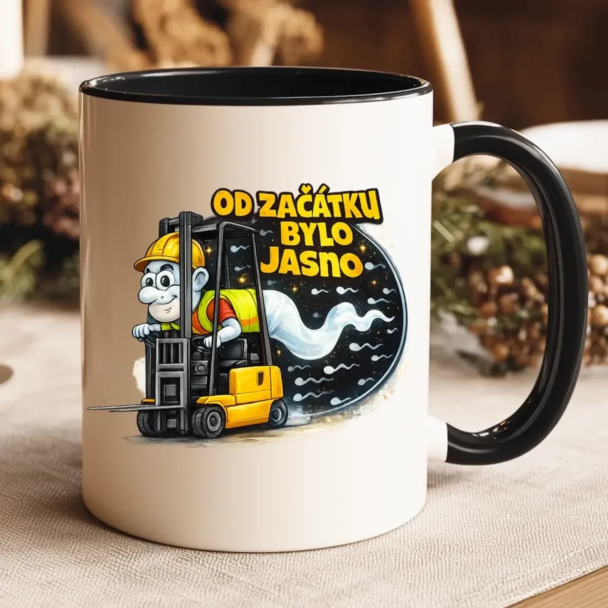 Hrnek – Od začátku bylo jasno řidič VZV