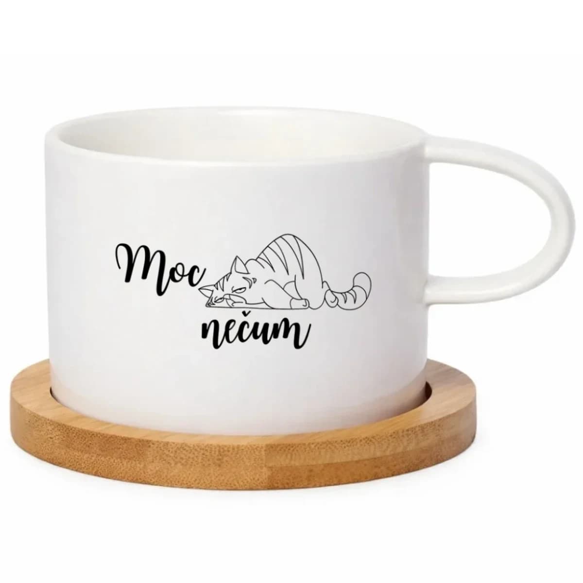 Keramický hrneček 200 ml – „Moc nečum“