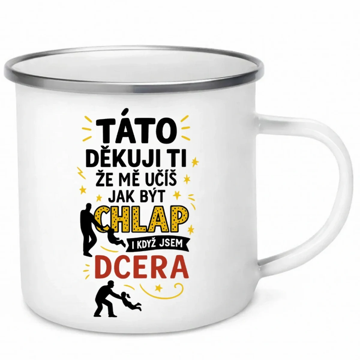 Táto, děkuji ti, že mě učíš jak být chlap – i když jsem dcera | Plecháček 340 ml