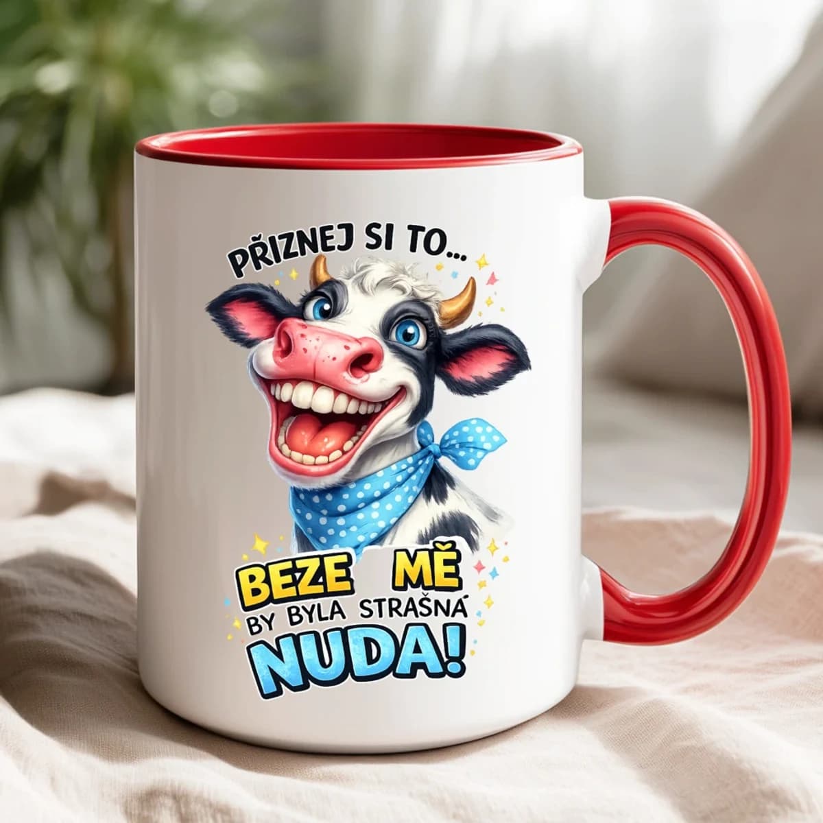 Hrnek Beze mě by byla strašná nuda
