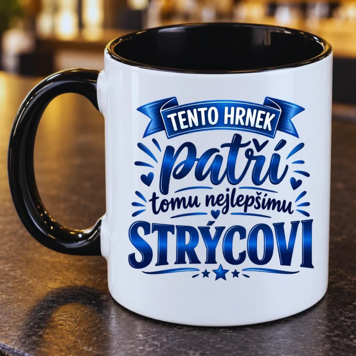 Hrnek pro nejlepšího strýce – Tento hrnek patří strýcovi