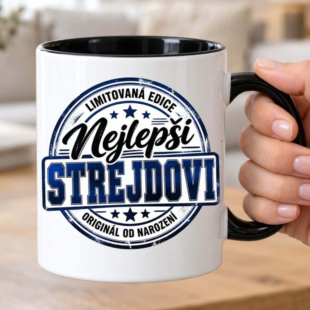 Hrnek pro strejdu – Nejlepší strejda, originál od narození