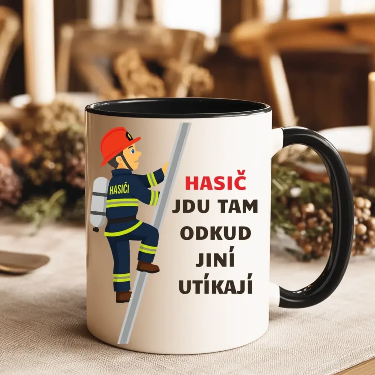 Hrnek Hasič – Jdu tam, odkud jiní utíkají