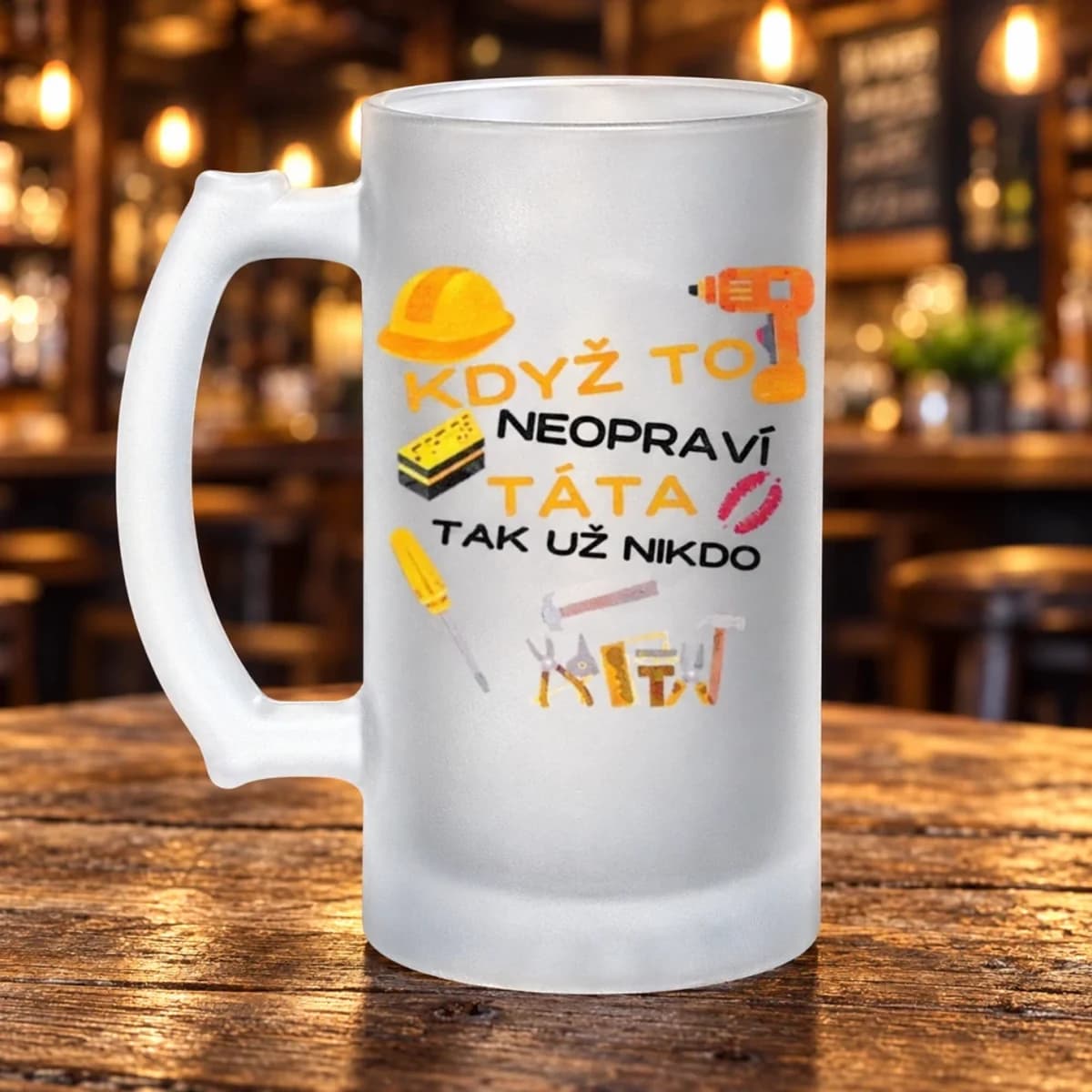 Tátův oblíbený půllitr: Když to neopraví Táta