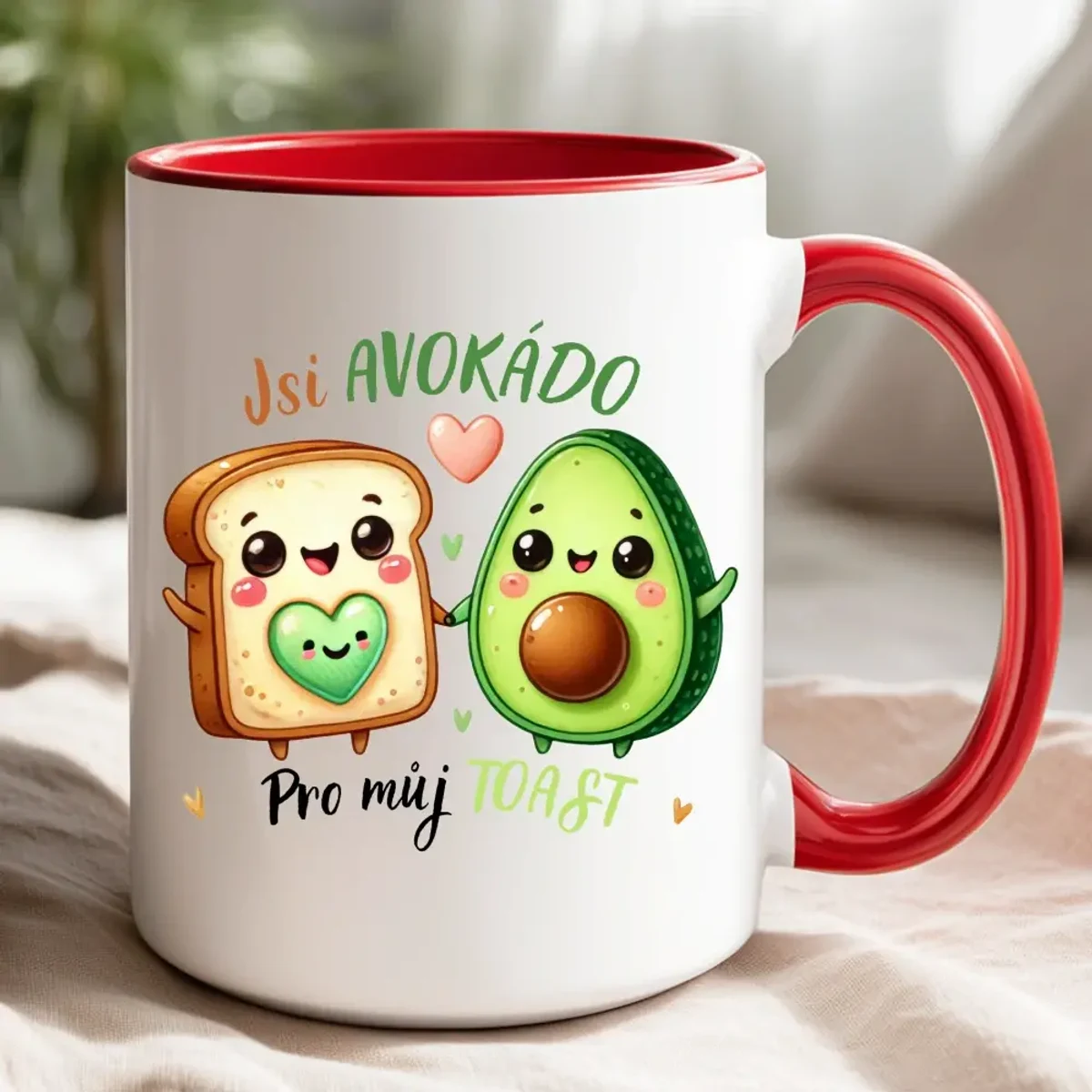 Jsi avokádo pro můj toast – hrnek pro nerozlučné dvojky