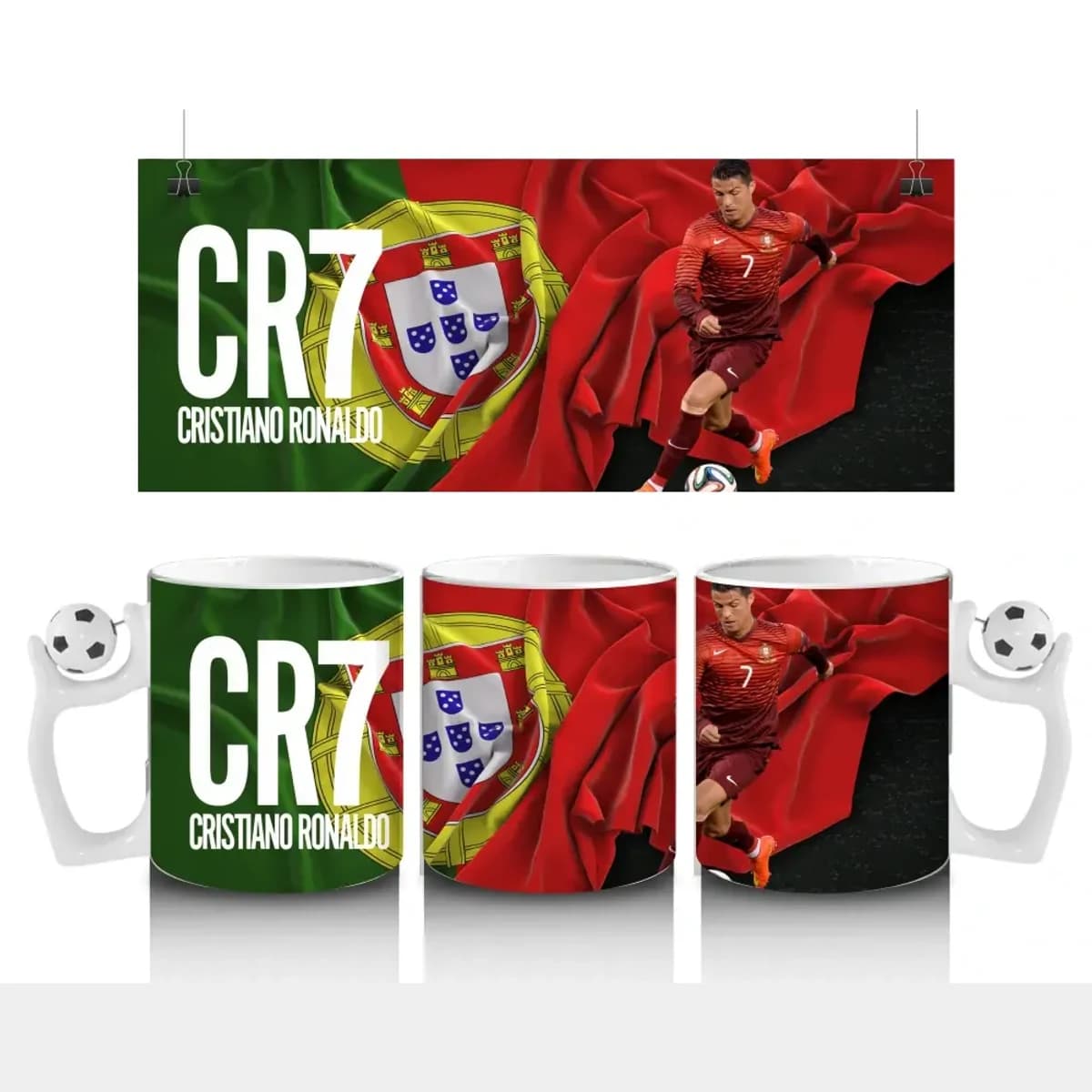 Cristiano Ronaldo „Real Madrid Legenda“ Hrnek 300ml – Éra La Decima