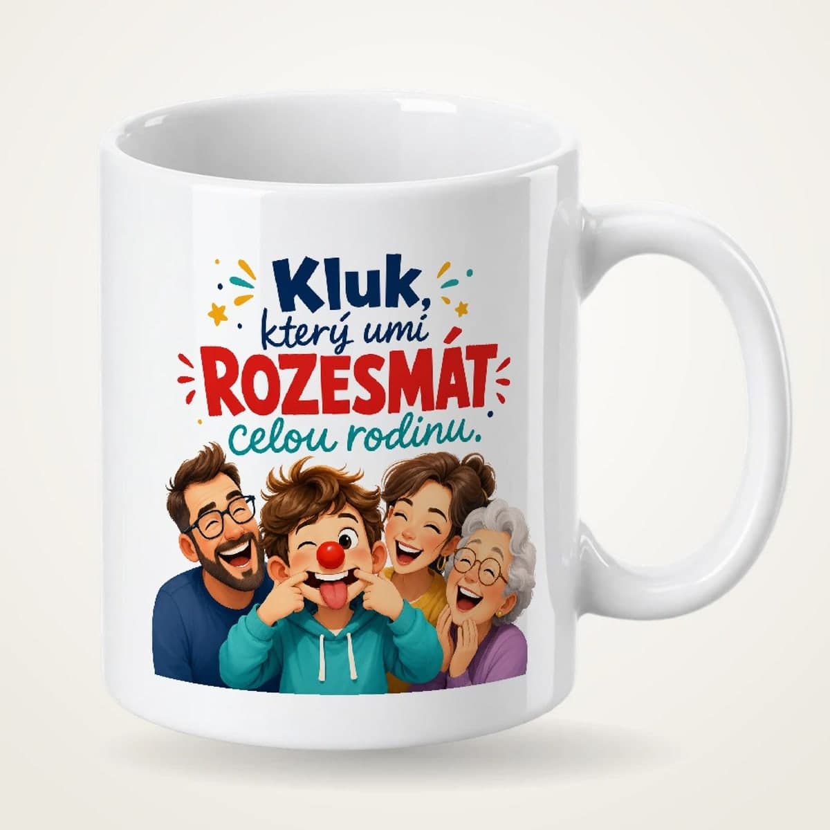 Hrnek – Kluk, který umí rozesmát celou rodinu