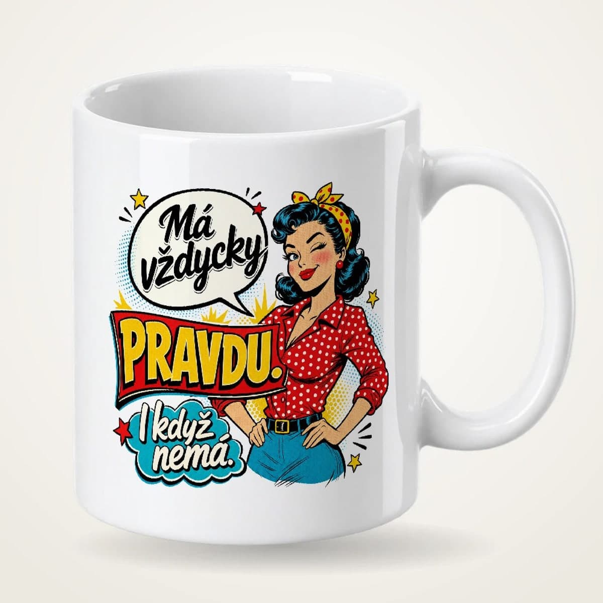 Hrnek – Má vždycky pravdu, i když nemá