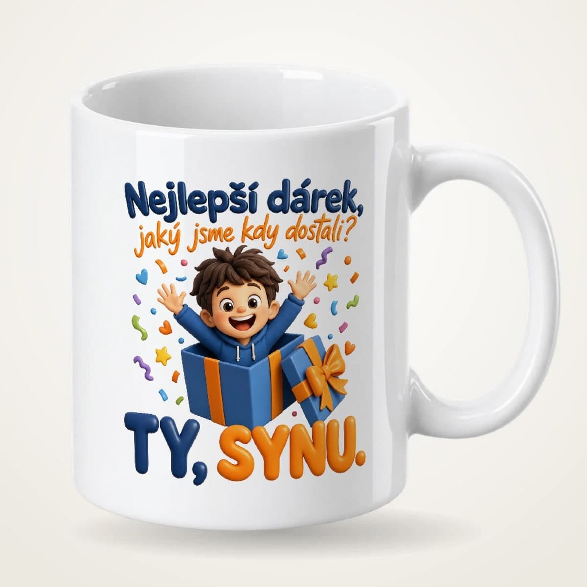 Hrnek – Nejlepší dárek, jaký jsme kdy dostali? Ty, synu