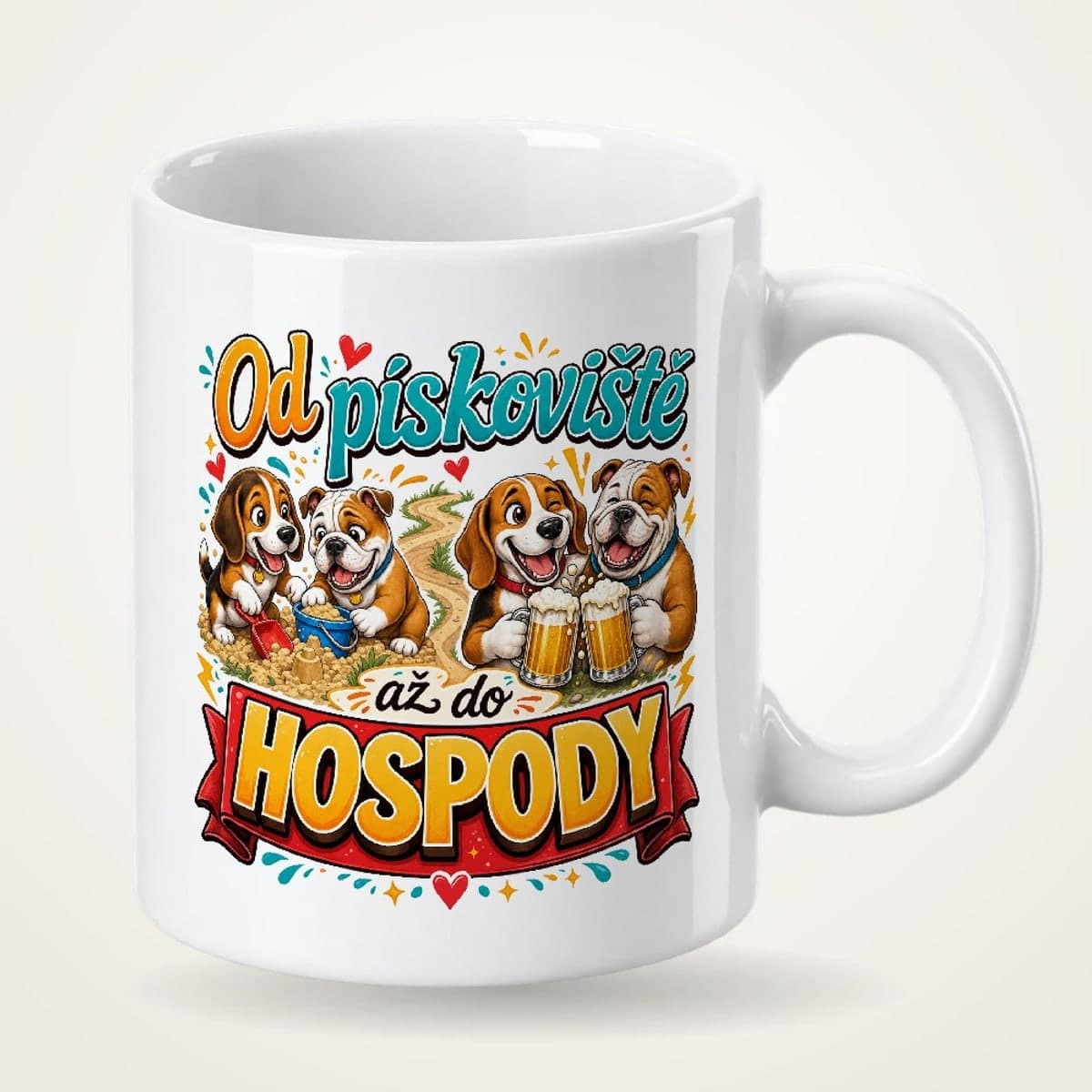 Hrnek pro kamaráda – Od pískoviště až do hospody
