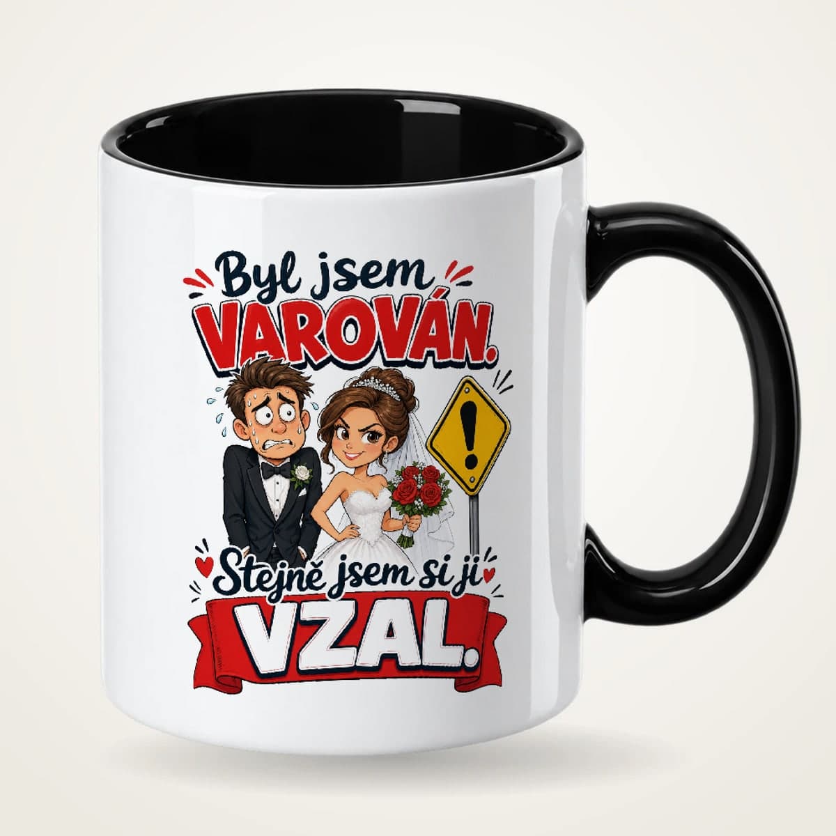 Hrnek s černým uchem – Byl jsem varován, stejně jsem si ji vzal