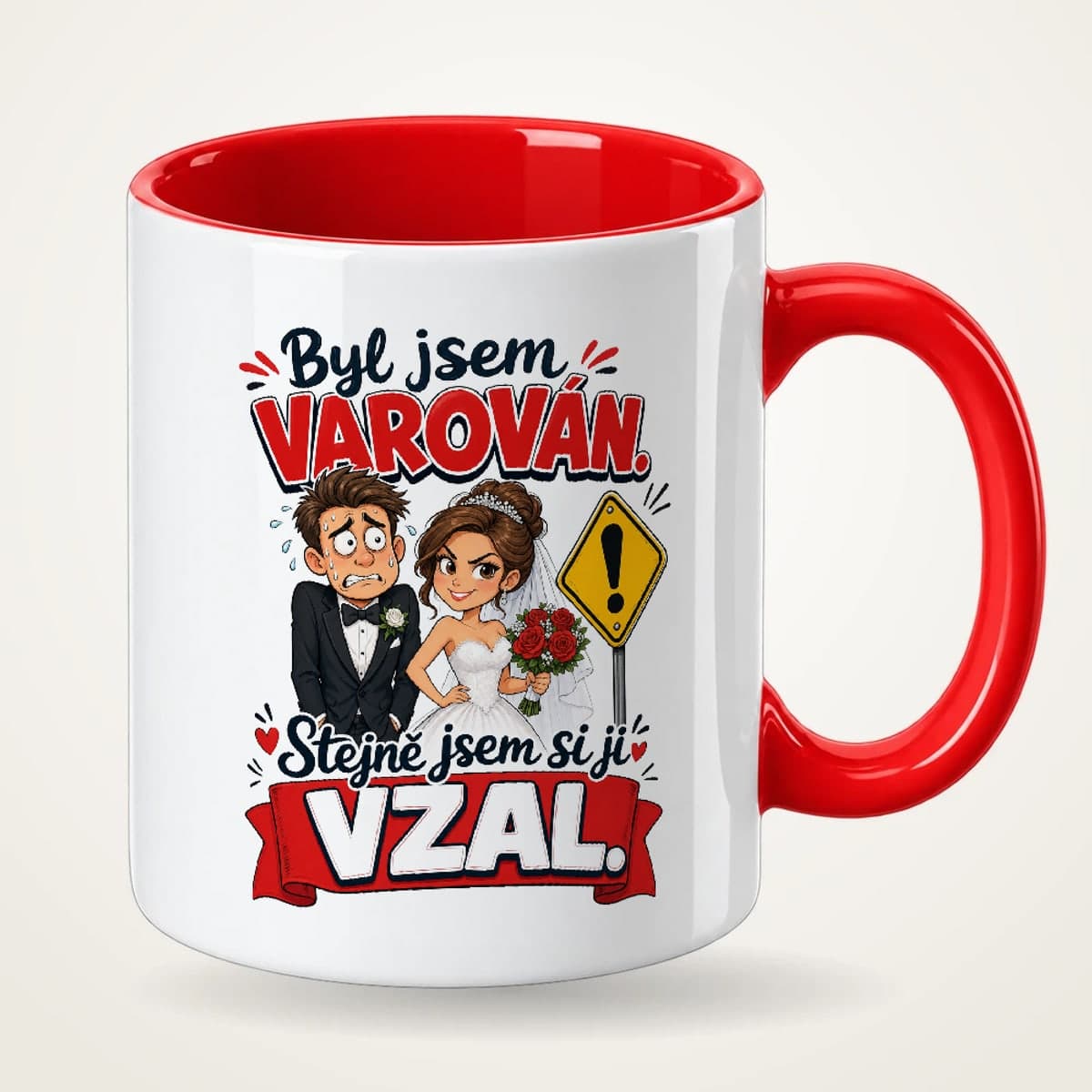 Hrnek s červeným uchem – Byl jsem varován, stejně jsem si ji vzal