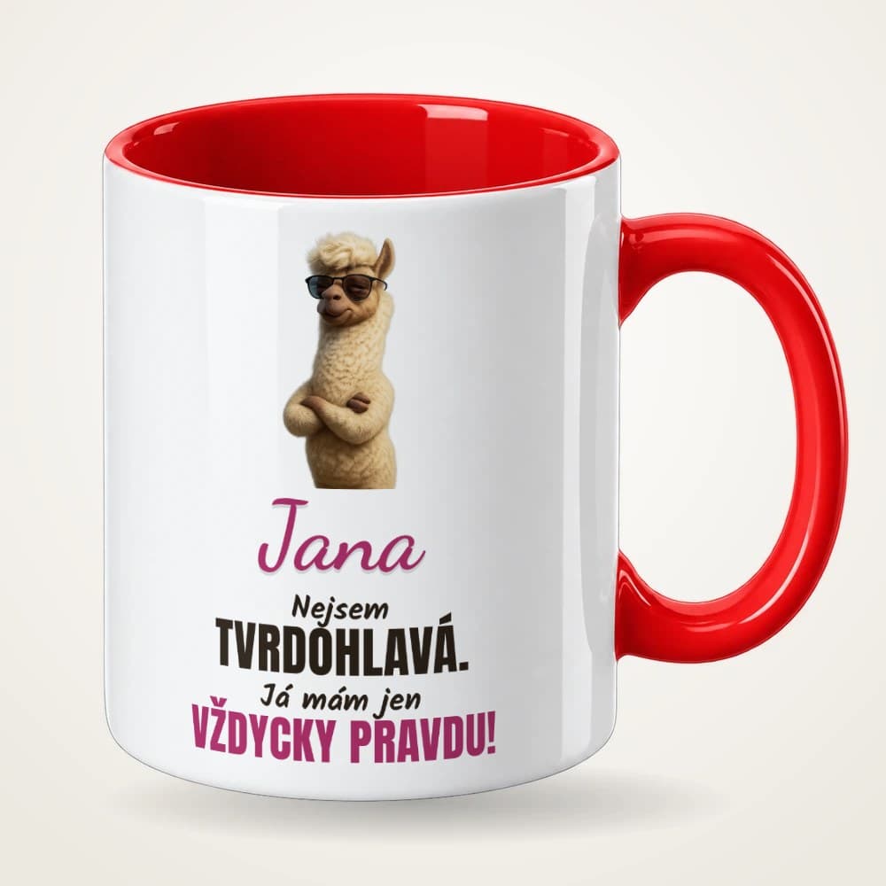 Hrnek se jménem – Nejsem tvrdohlavá, jen mám vždycky pravdu