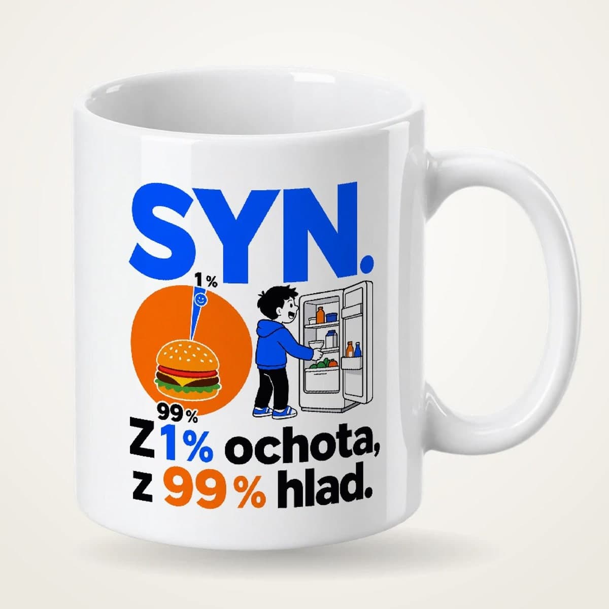 Hrnek – Syn – z 1 % ochota, z 99 % hlad