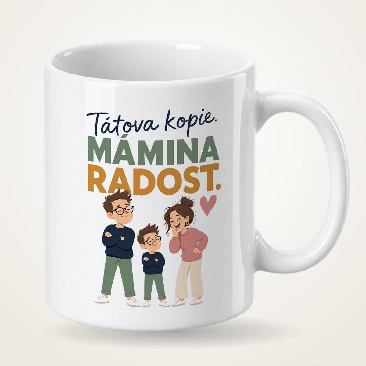 Hrnek – Tátova kopie, mámina radost